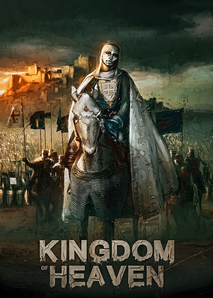 Kingdom of Heaven King Baldwin Poster