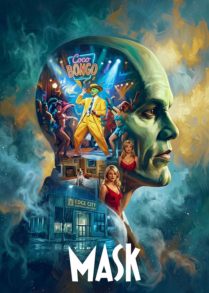 The Mask Movie Poster Art
