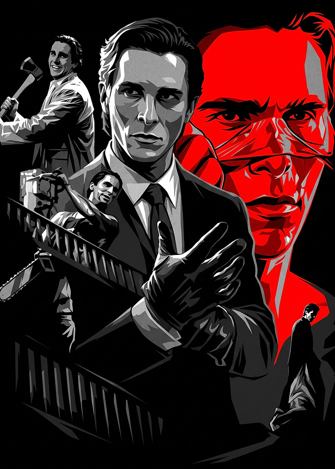American Psycho Patrick Bateman Poster