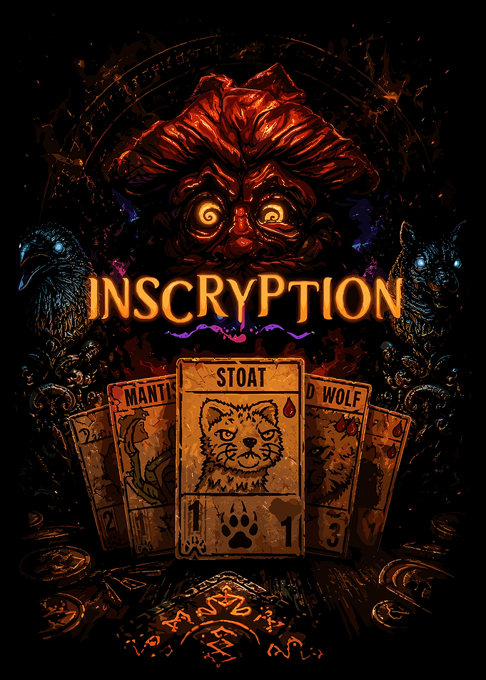 Inscryption Game Poster Art