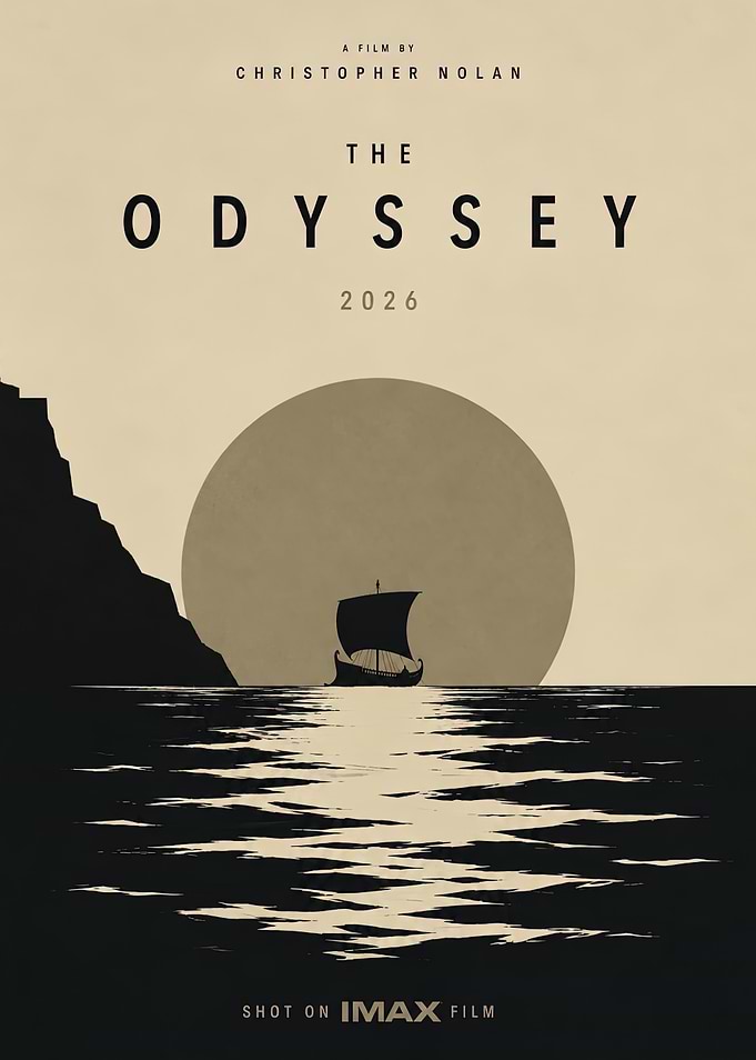 The Odyssey Minimalist Movie Poster