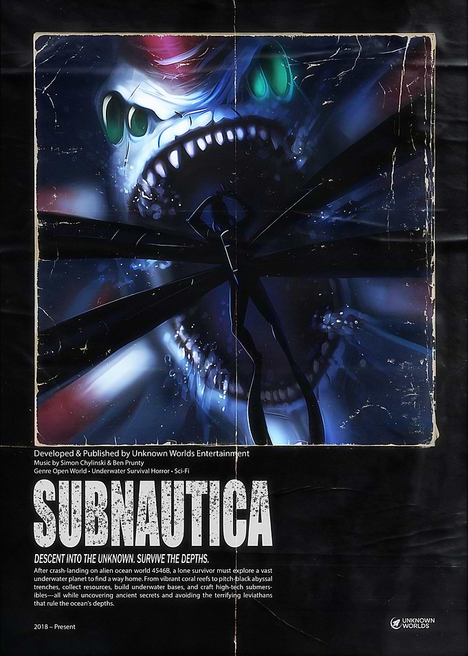 Subnautica Game Poster