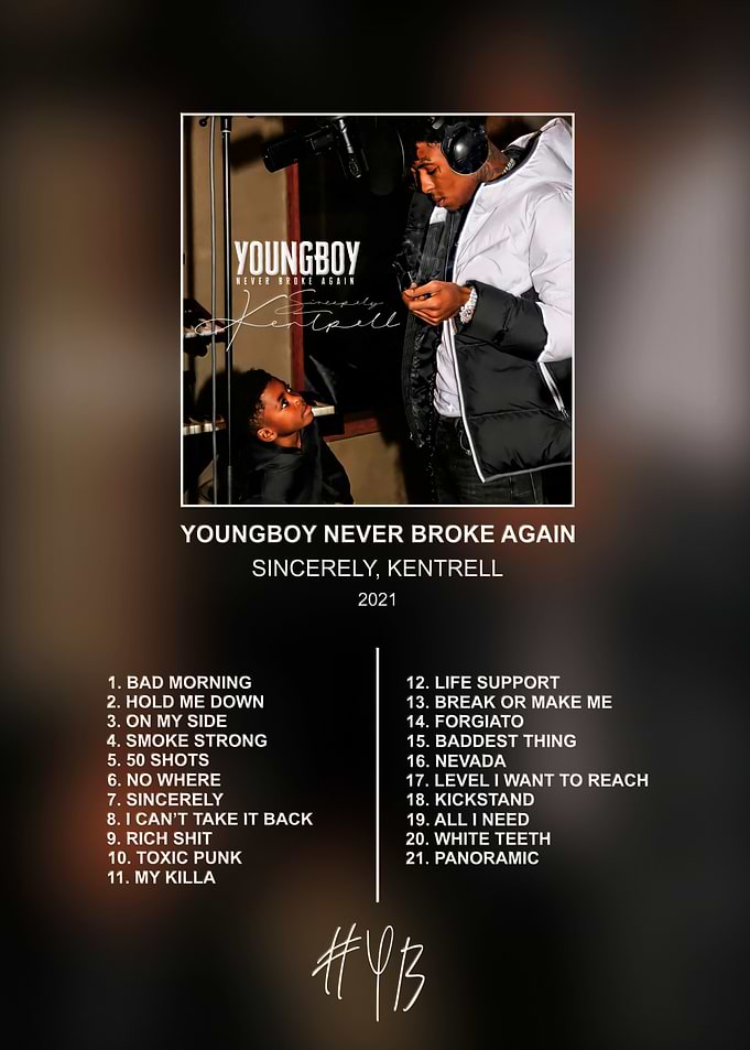 YoungBoy Never Broke Again Album Poster