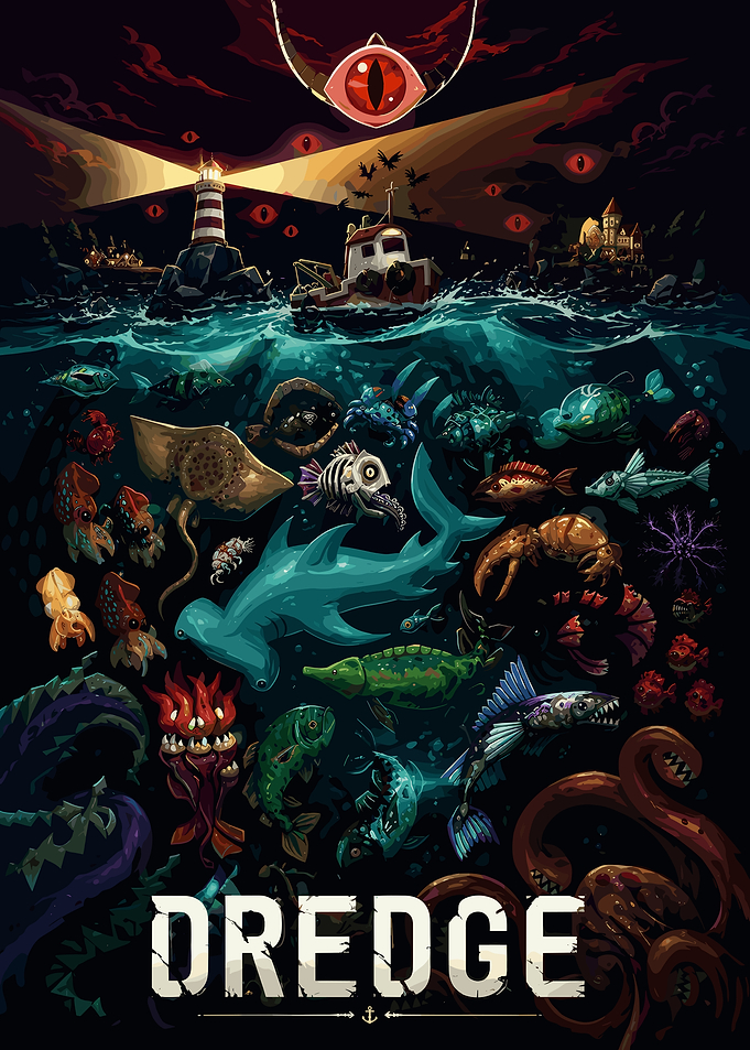 Dredge Video Game Poster