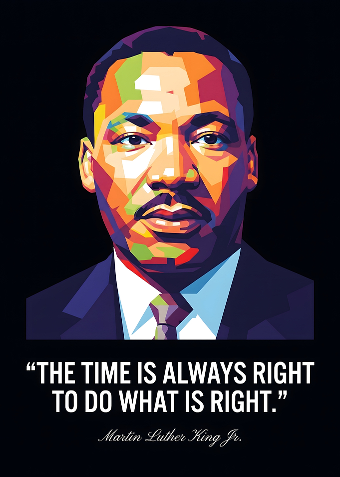 Martin Luther King Jr. Pop Art