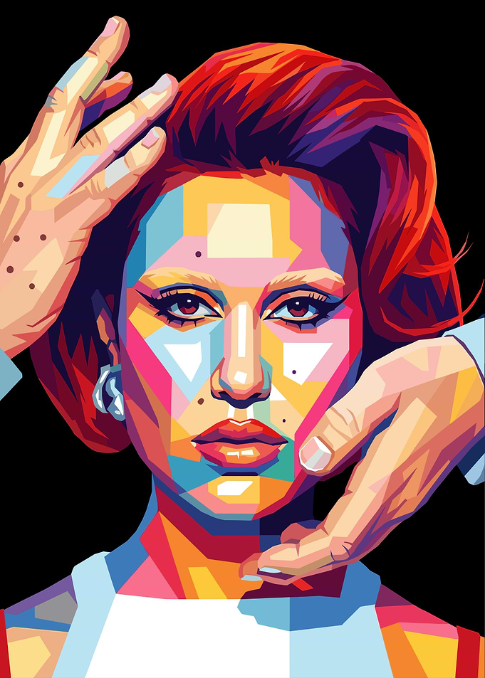 Raye WPAP Pop Art