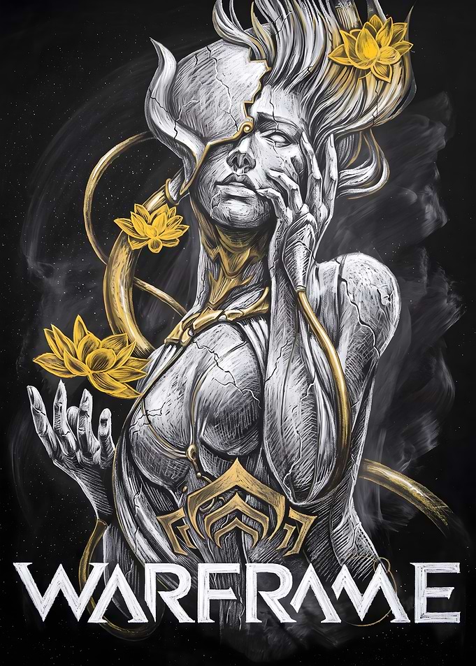 Warframe Lotus Character Art