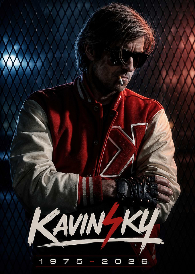 Kavinsky 1975-2026 Music Poster