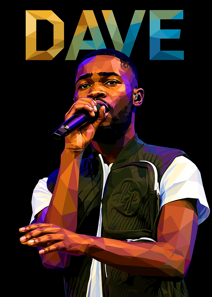 Dave WPAP Pop Art Portrait