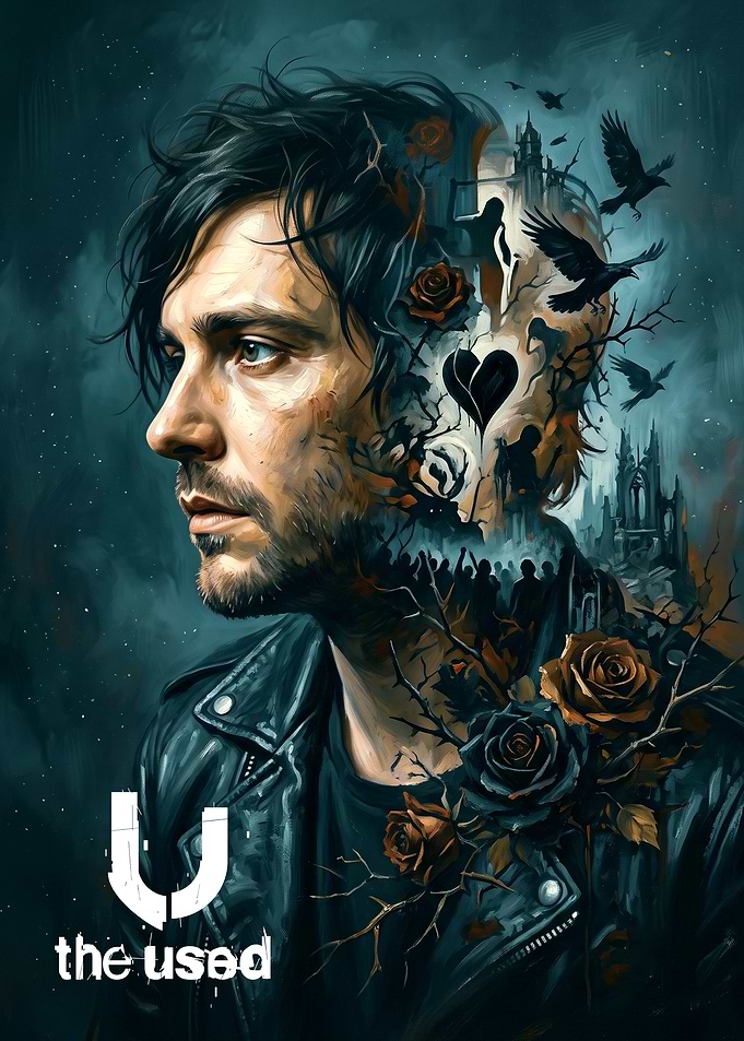 The Used Band Portrait Art