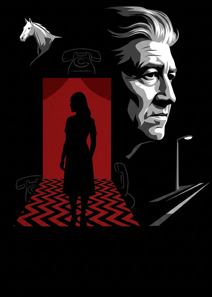Twin Peaks David Lynch Poster