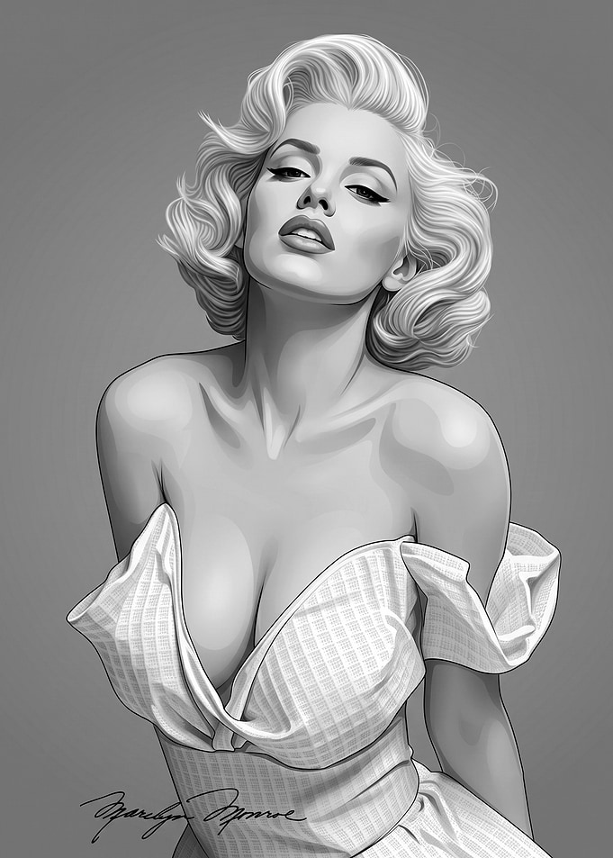Marilyn Monroe Portrait