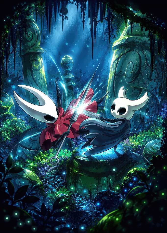 Hollow Knight and Hornet