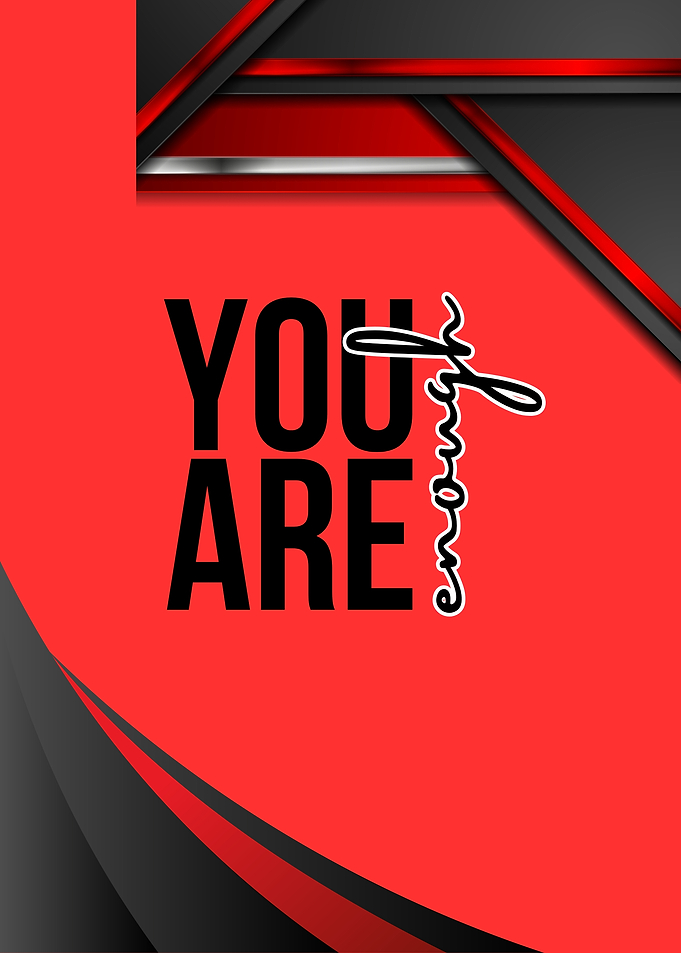 You Are Enough Inspirational Poster