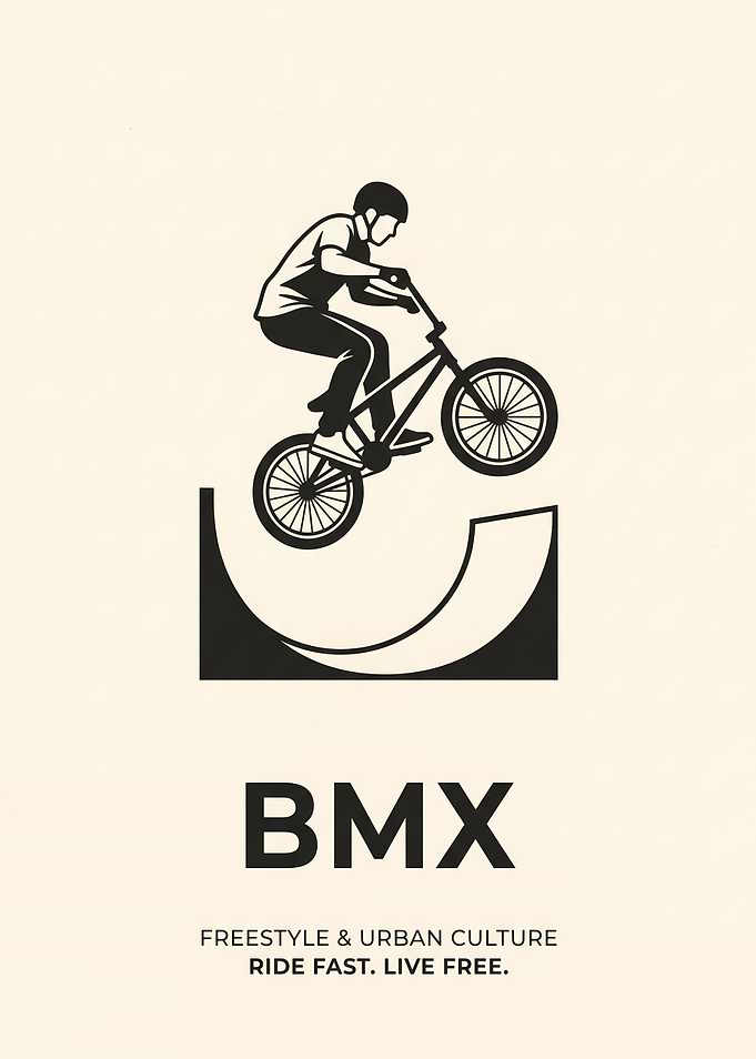 BMX Freestyle Urban Culture Poster