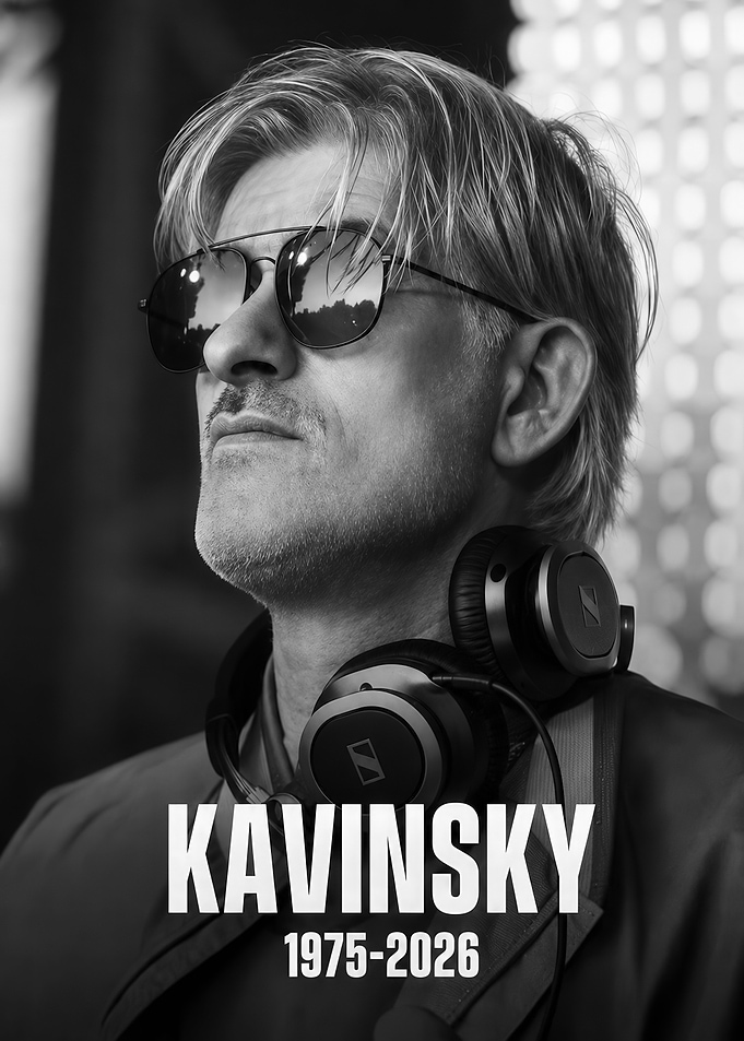 Kavinsky Portrait with Headphones