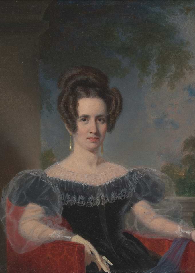 Portrait of a 19th Century Lady