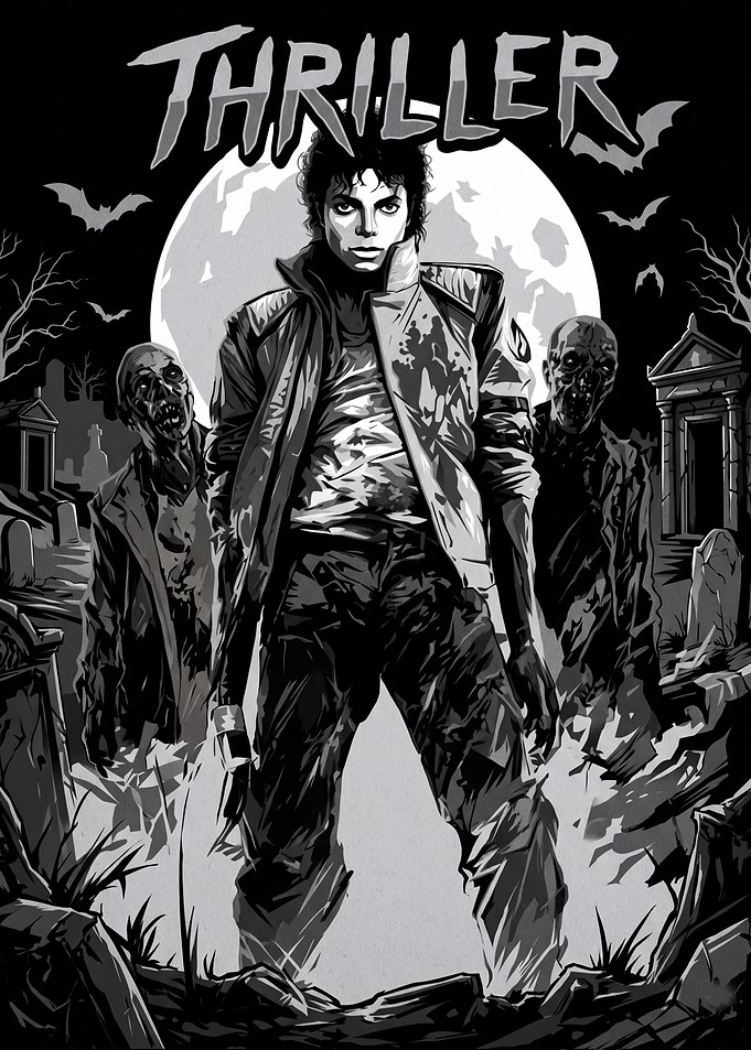 Michael Jackson Thriller Poster