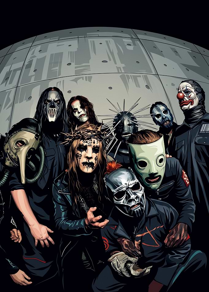 Slipknot Band Portrait