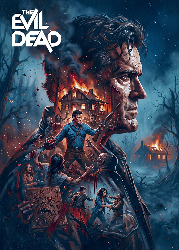 The Evil Dead Movie Poster Art