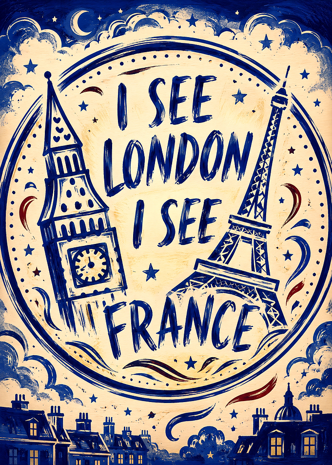 I See London I See France Poster