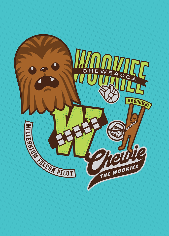 Chewbacca goes to school