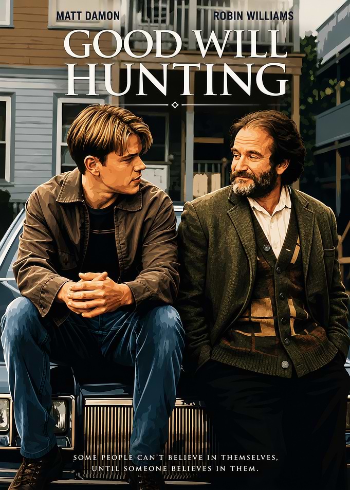 Good Will Hunting Movie Poster