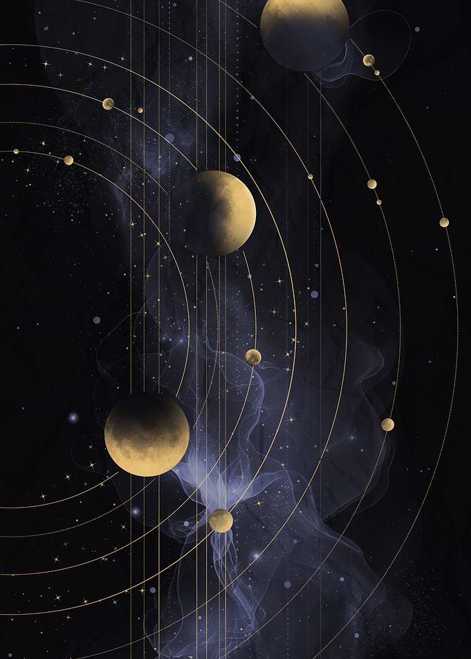 Celestial Orbits and Golden Planets