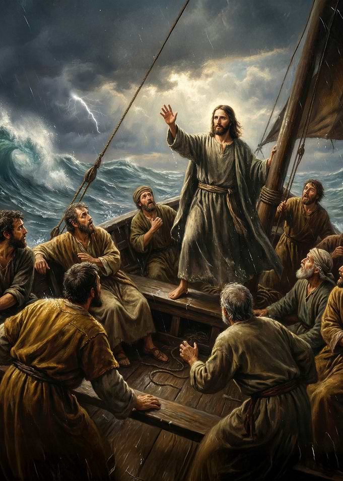 Jesus Calming the Storm