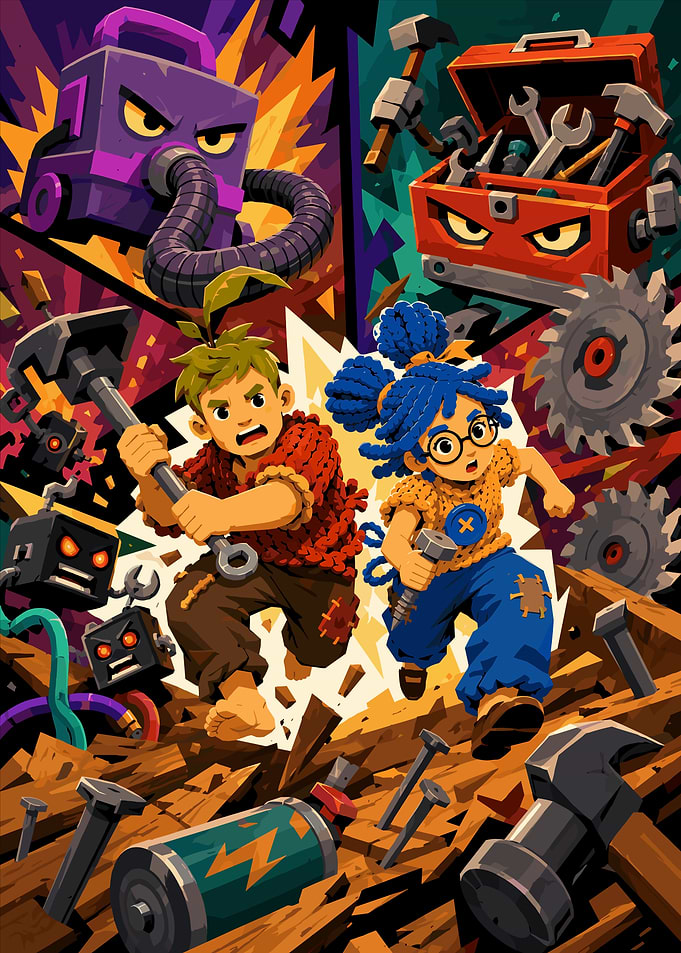 It Takes Two Game Art Poster