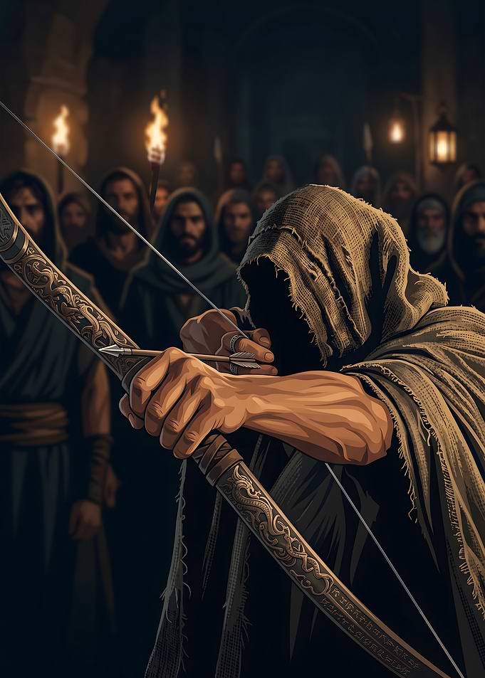 The Odyssey Epic Bow Scene