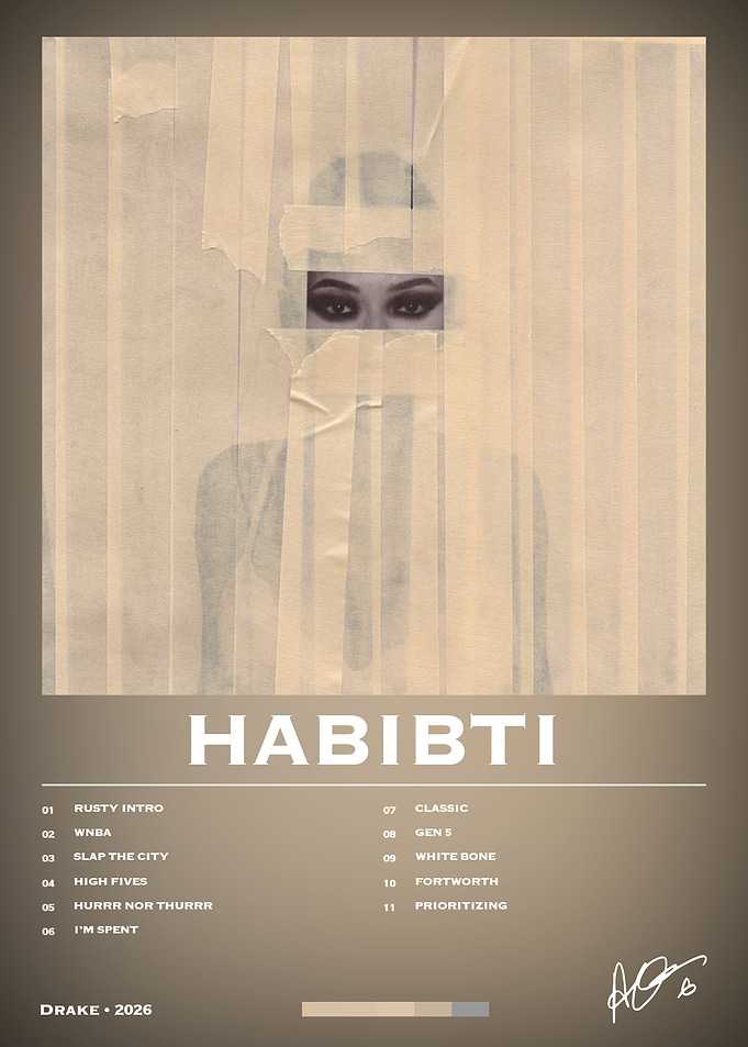 Drake Habibti Album Cover Art