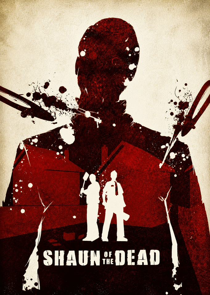 Shaun of the Dead Minimalist Poster
