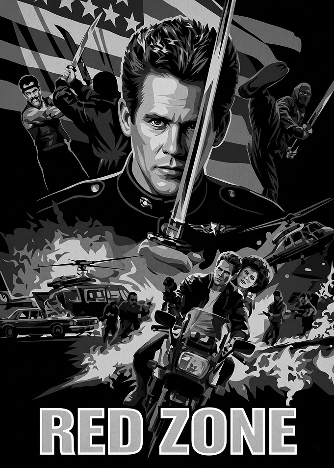 Red Zone Action Movie Poster