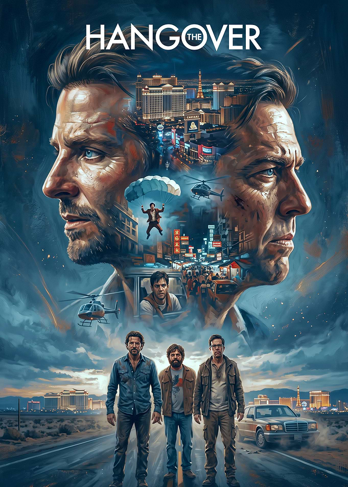 The Hangover Movie Poster Art