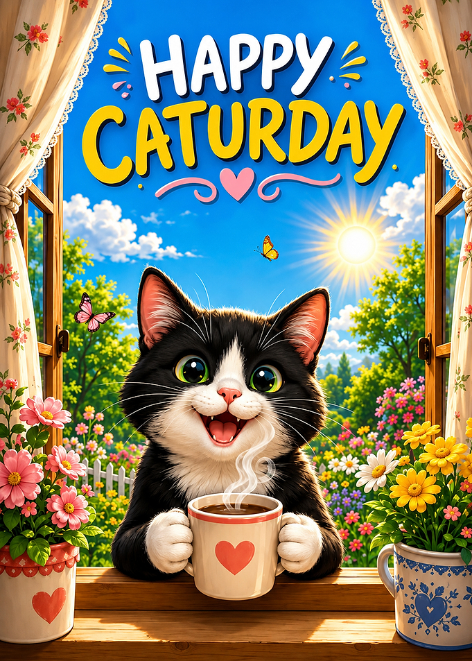Happy Caturday Morning Cat
