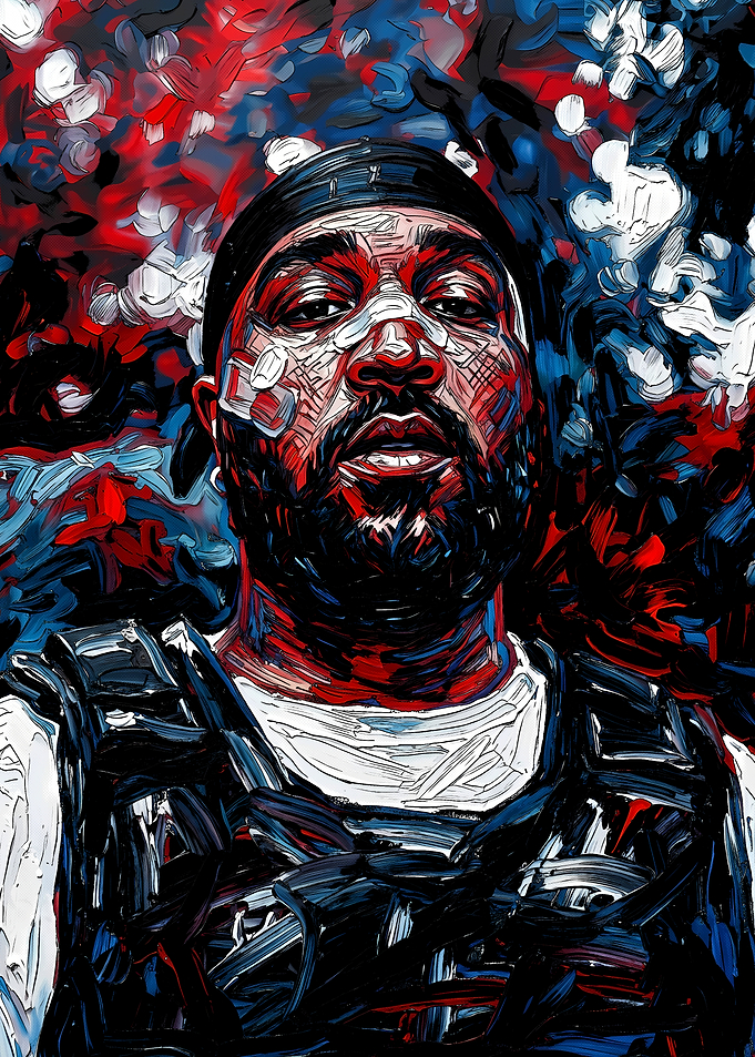 Nipsey Hussle Artistic Portrait