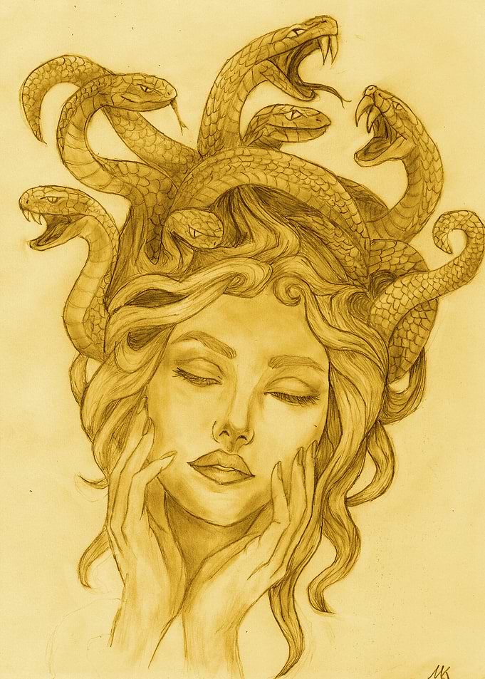 Medusa Portrait