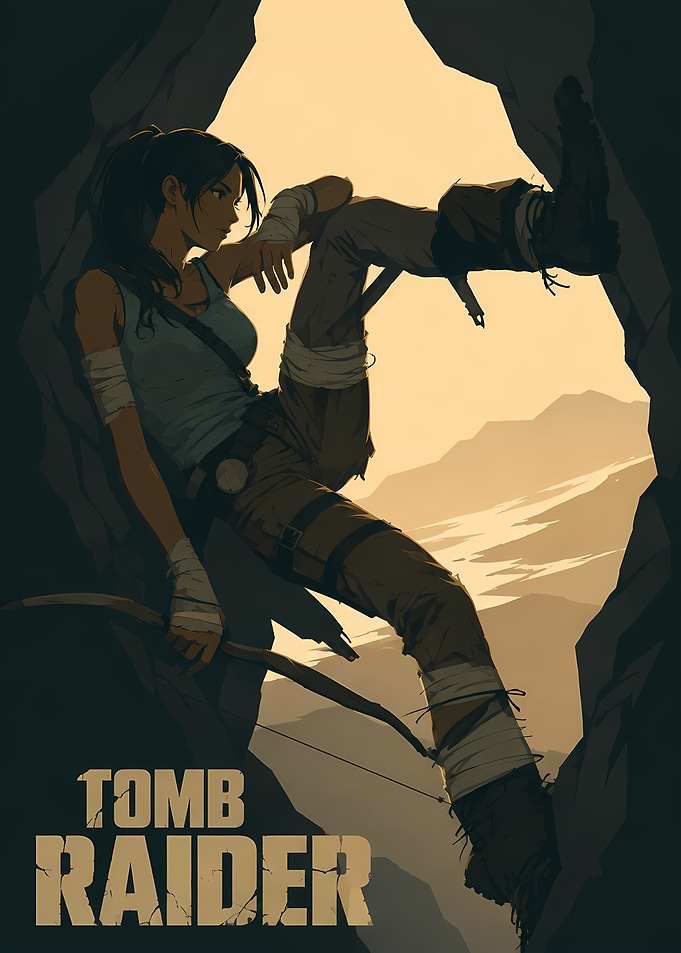 Lara Croft Tomb Raider Poster