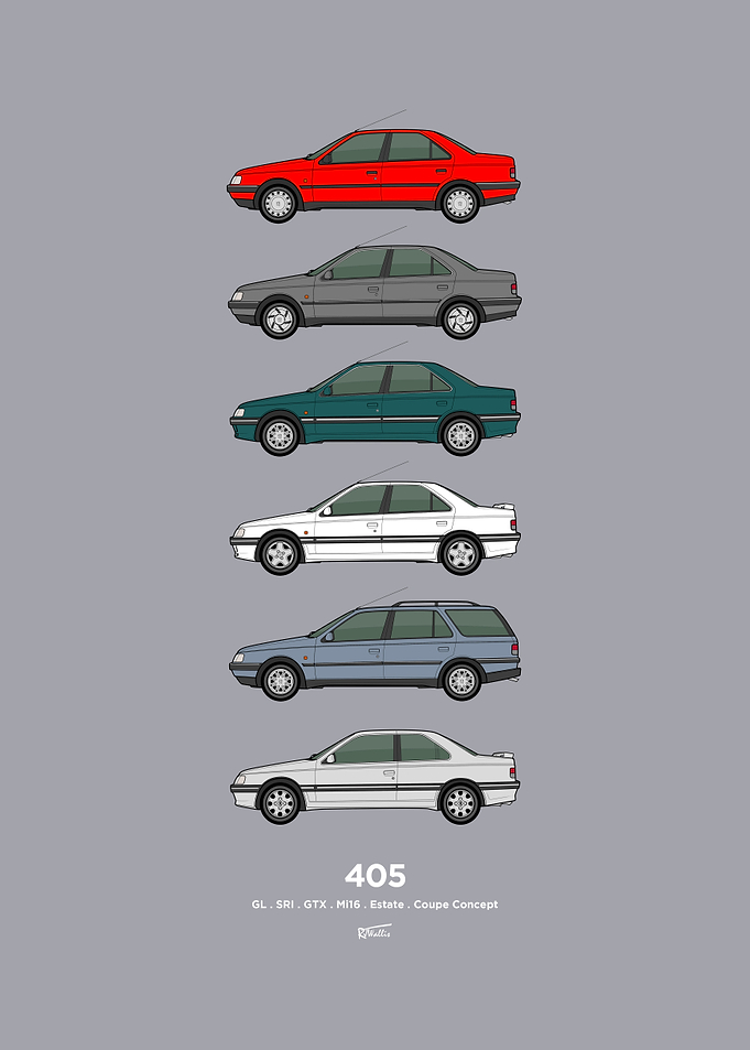 405 classic car collection