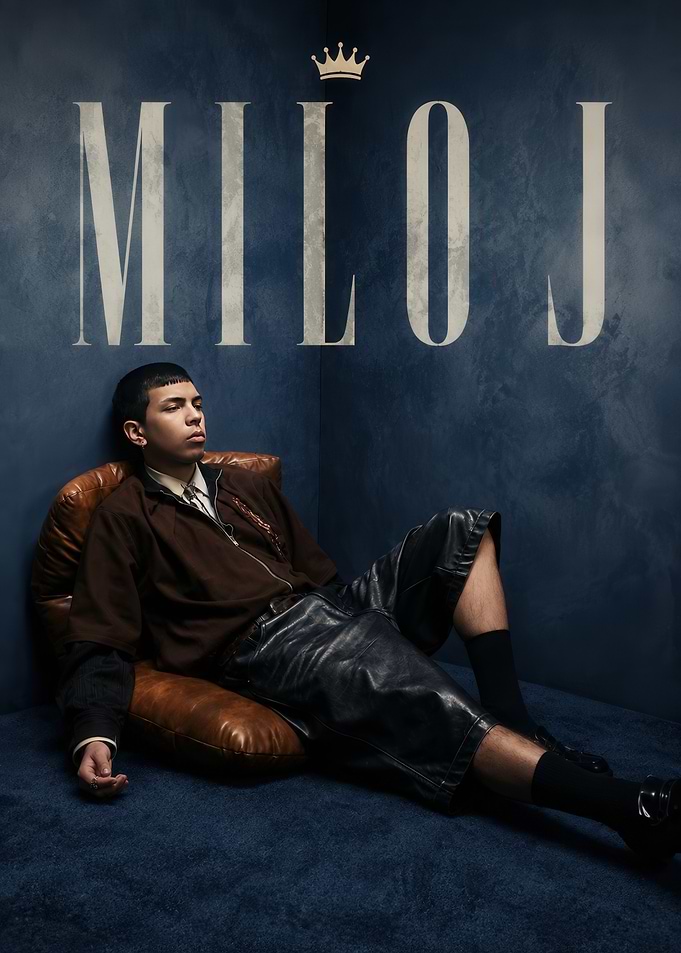 Fashion Portrait with Crown Logo