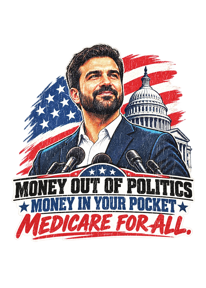 Political Reform Medicare For All Poster