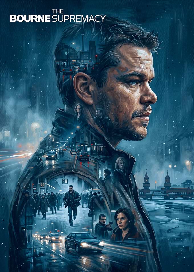 The Bourne Supremacy Movie Poster