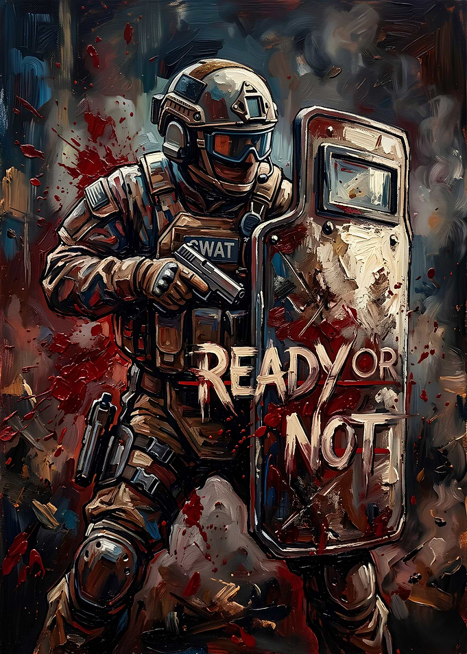 Ready or Not SWAT Tactical Poster