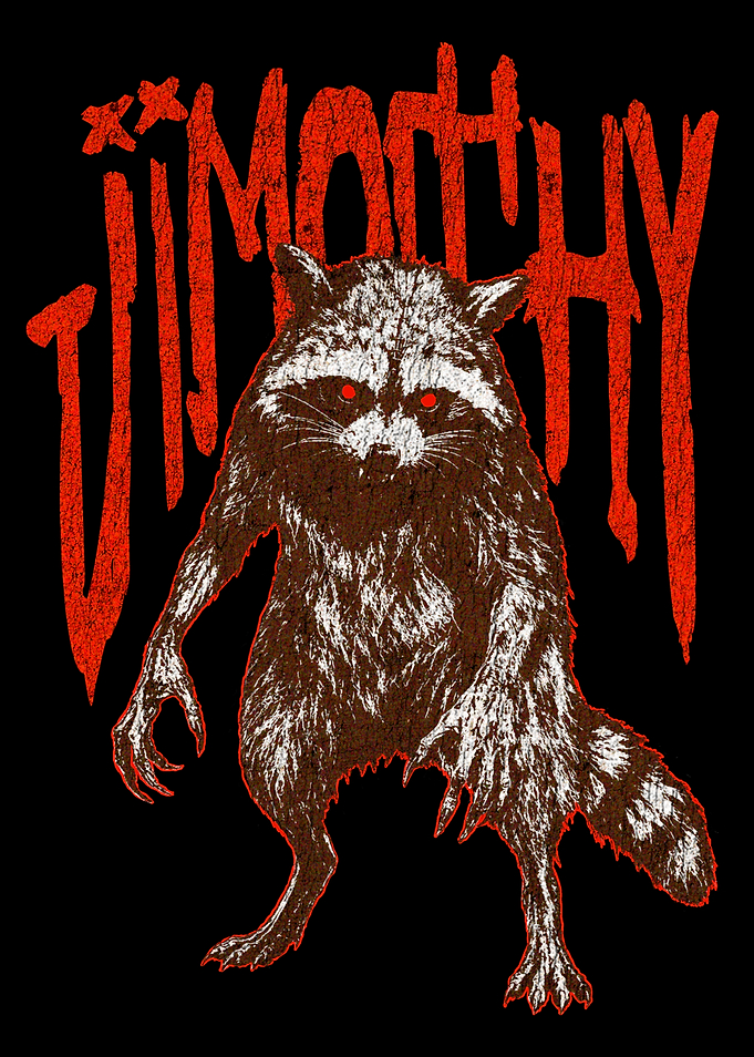 Jimothy Raccoon – Creepy Vintage Halloween