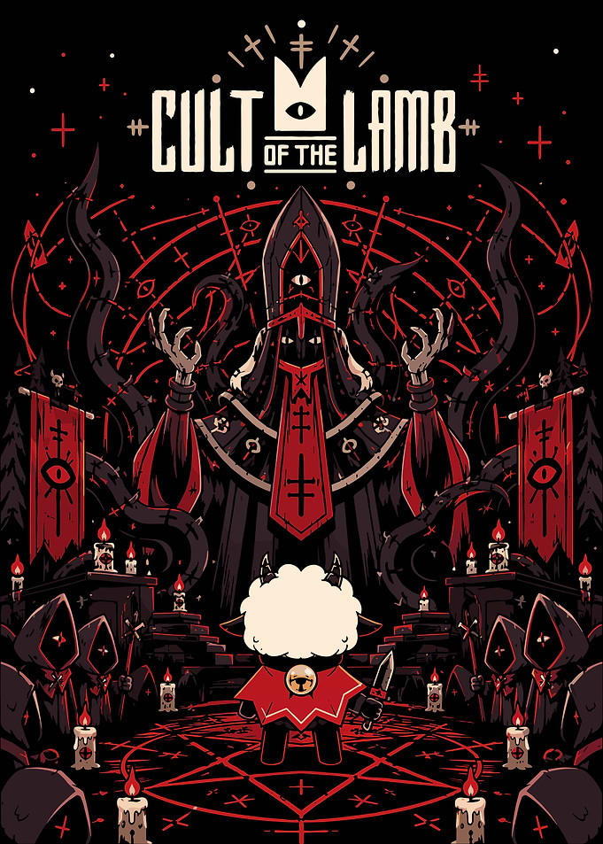 Cult of the Lamb Game Poster