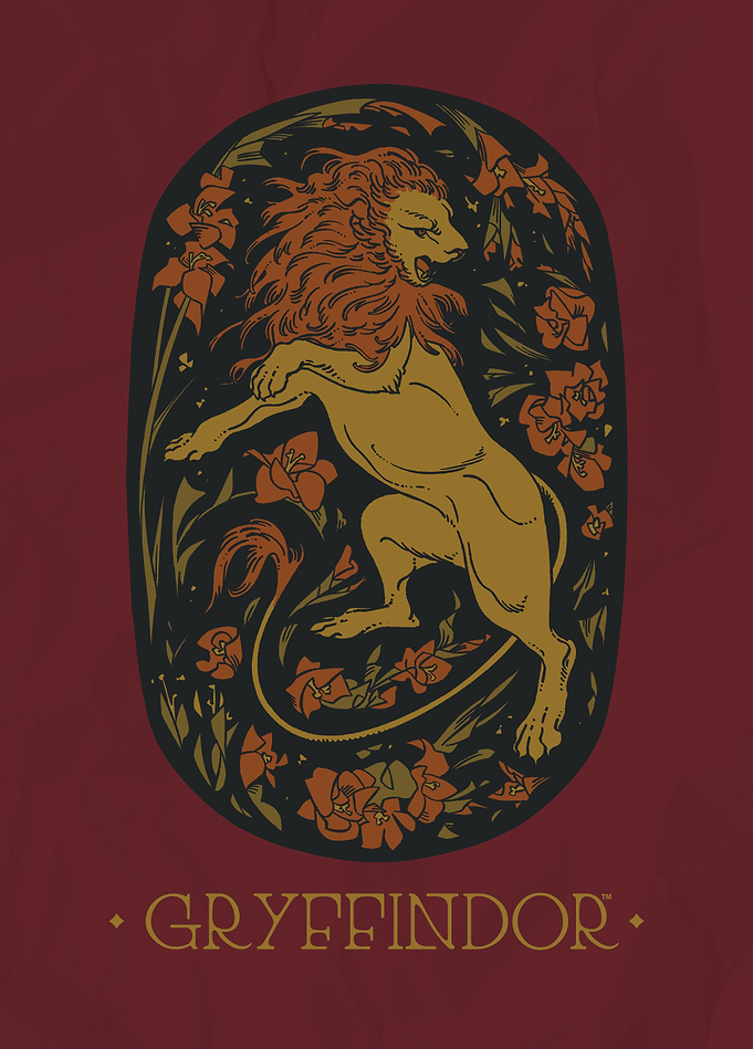 Gryffindor Lion: Courageous Emblem