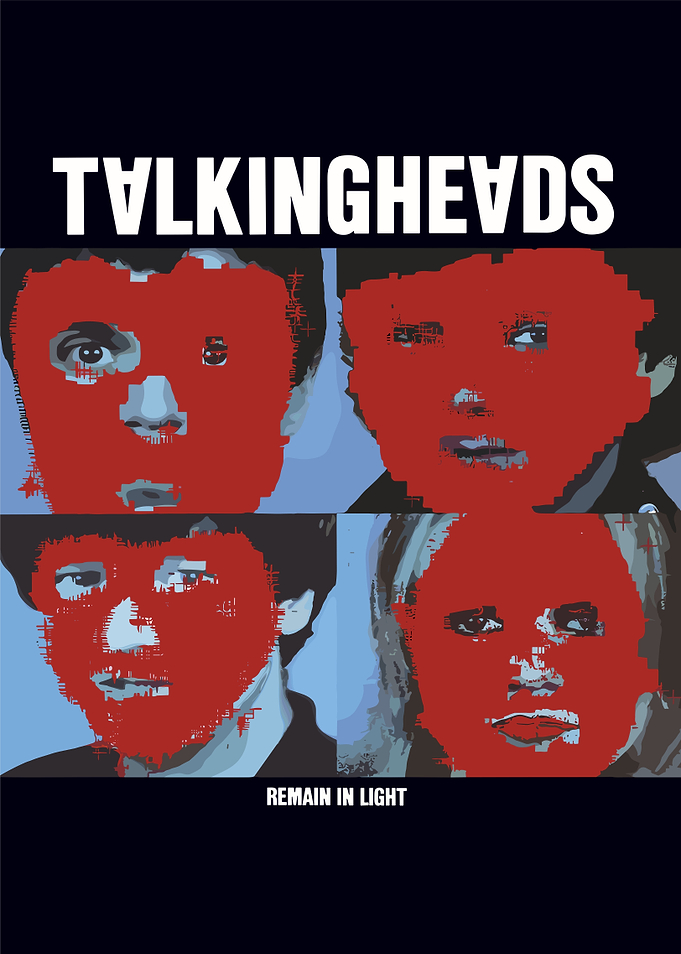 Talking Heads Remain in Light Poster