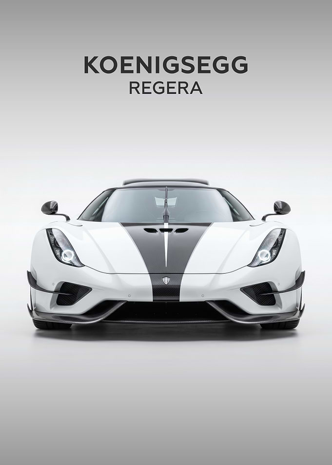 Koenigsegg Regera Front Car