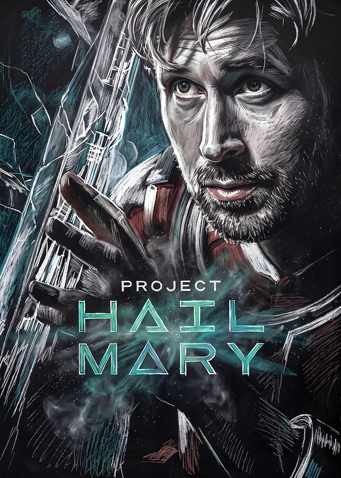 Project Hail Mary Movie Art